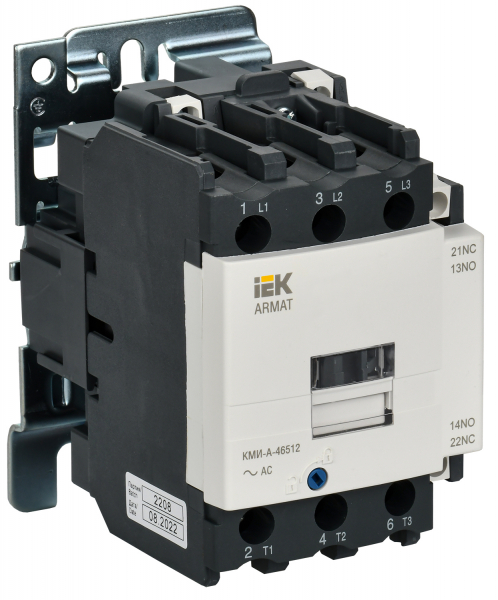 Контактор   65A  24В  1НО+1НЗ КМИ-А-46512 LC1D 65А 24В/АС3 1НО/1НЗ ARMAT IEK