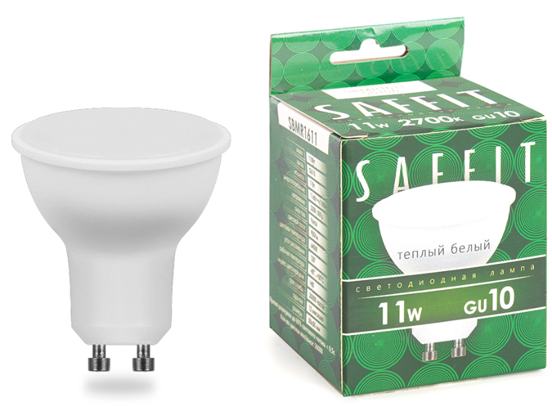 Светодиодная лампа FERON SB MR1611 11Вт2700K 230V GU10 MR16