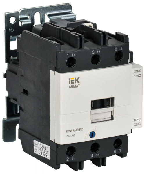Контактор   95A  36В  1НО+1НЗ КМИ-А-49512 LC1D 95А 36В/АС3 1НО/1НЗ ARMAT IEK