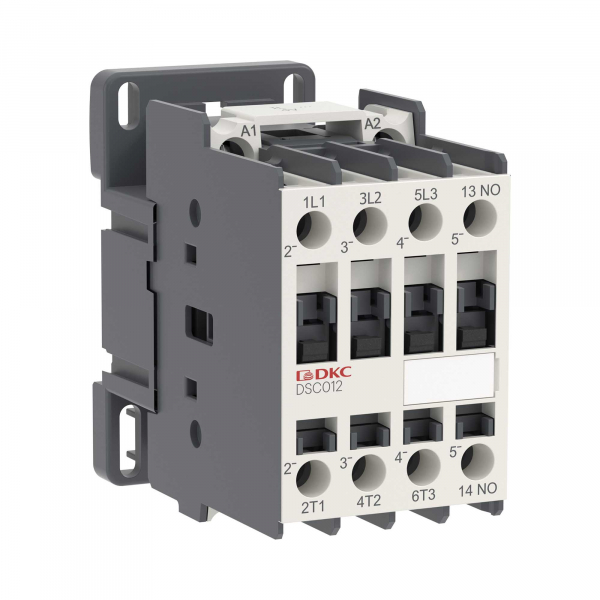 Магнитный контактор YON DSC012 12A 5,5кВт AC3 3P кат.220В AC 1НО (кратно 1)