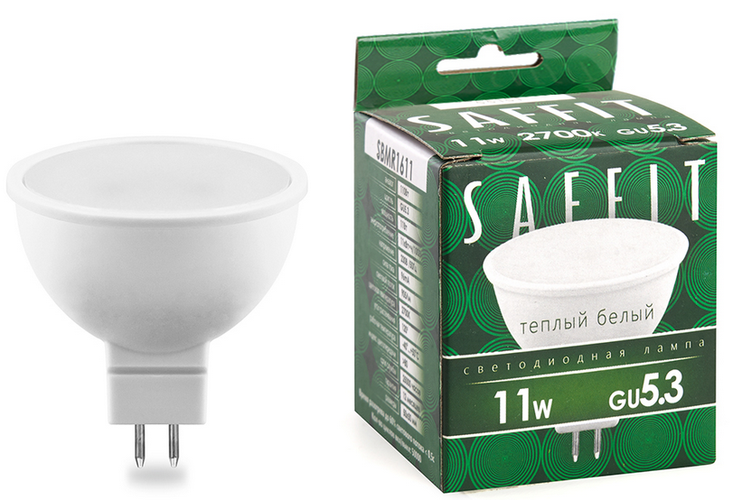 Светодиодная лампа FERON SBMR1611 11W 2700K 230V GU5.3 MR16