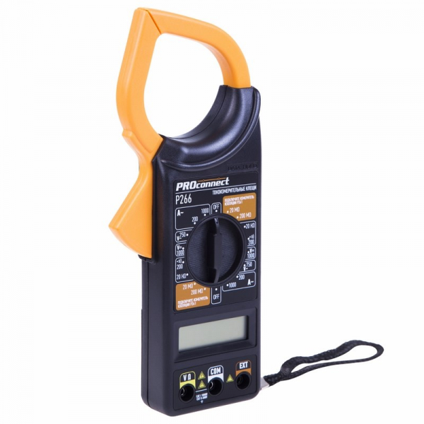 Мультиметр P-266 токовые клещи Proconnect 13-3050
