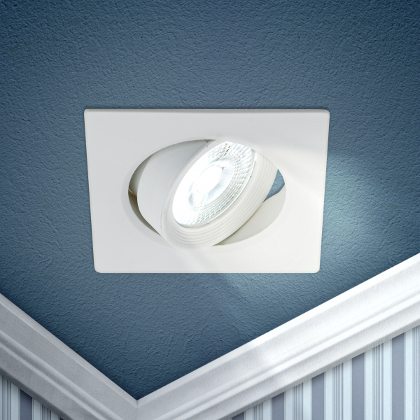Свет-к точечный ЭРА KL LED 21A-5 4K WH  поворотн. LED SMD 5W 4000K, белый