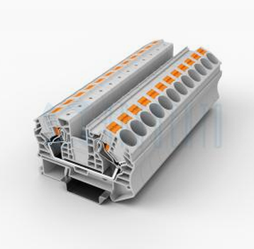 Клемма push-in 16 кв серая проходная TPI16 Провенто