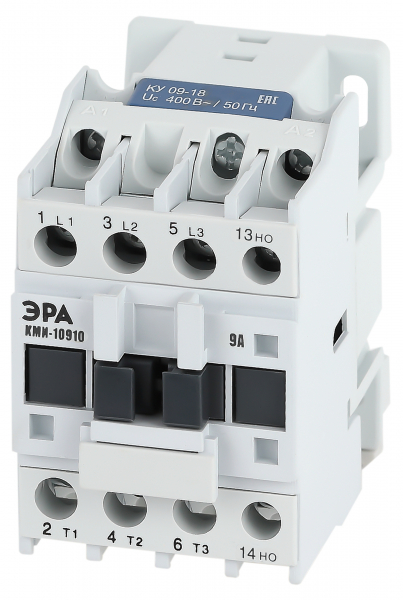 Контактор    9A  400В  1НО ЭРА PRO KKM11-009-400-10-E КМИ-10910 9А 400В/АС3 1НО