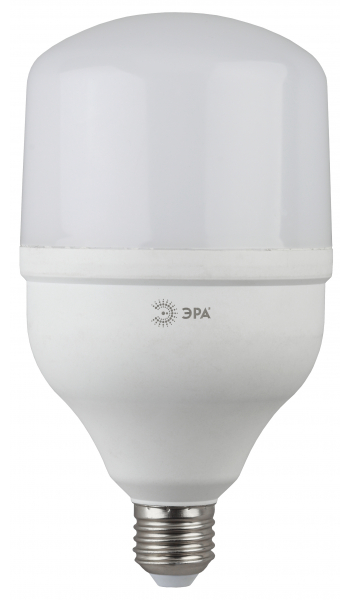 Лампа светодиодная ЭРА RED LINE LED POWER T100-50W-4000-E27/E40 R E27/E40 R 50 Вт колокол нейтральный белый свет