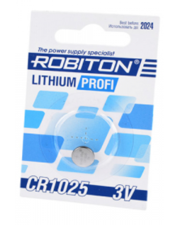 Батарейка &quot;таблетка&quot; ROBITON PROFI R-CR1025  BL1