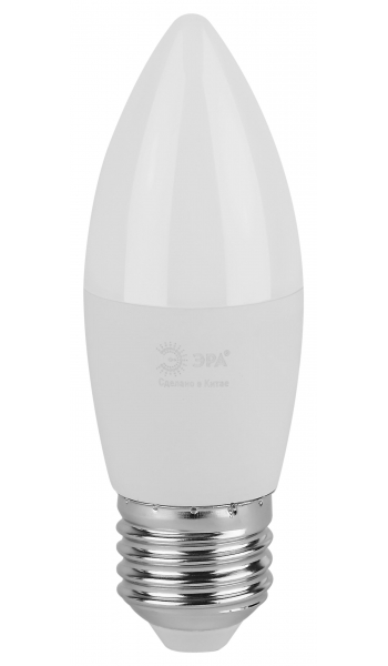 Лампочка светодиодная ЭРА GREEN LINE LED B35-10W-865-E27 GL E27 10 Вт свеча холодный свет (кратно 1)