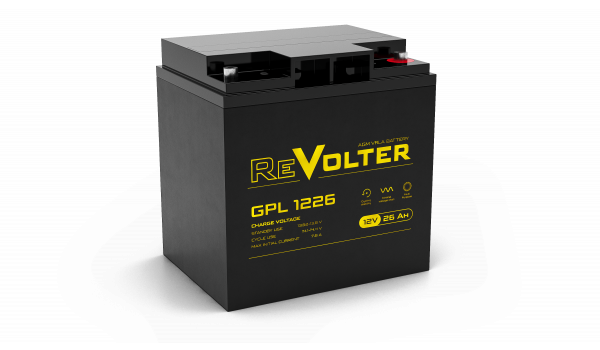 Свинцово-кислотный аккумулятор REVOLTER GPL 1226