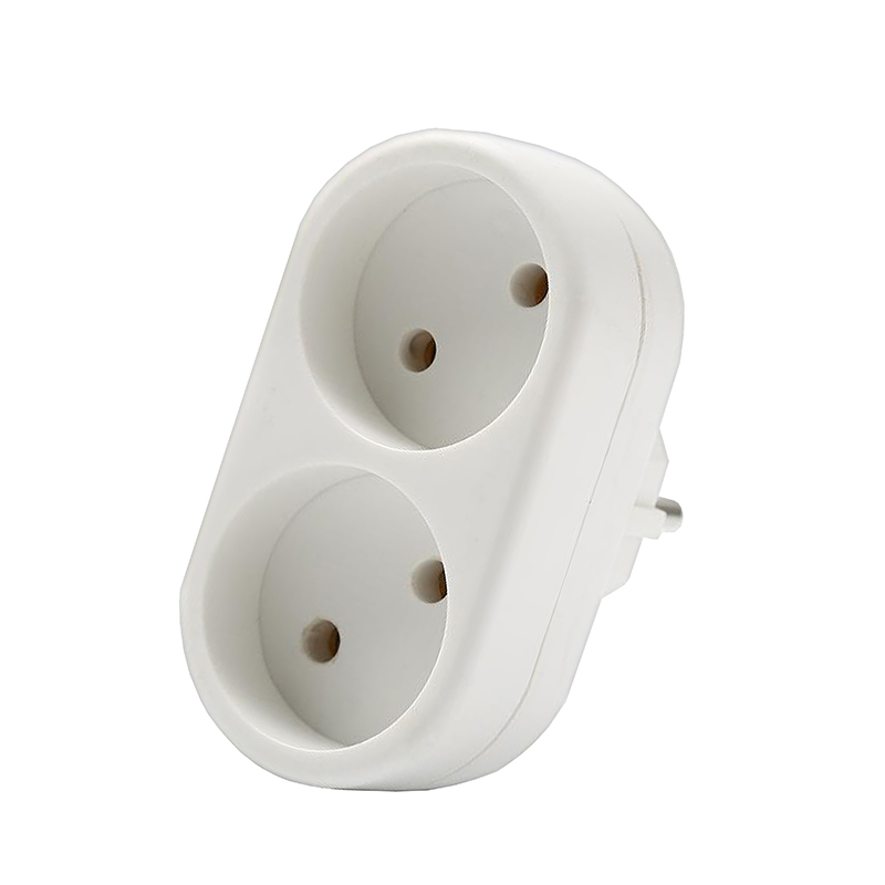 Разветвитель 2гн. плоский б/з 250В 2200Вт