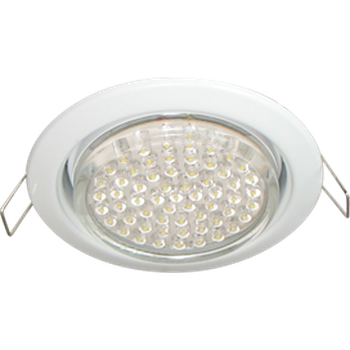 Светильник точечный Ecola  GX53 H4 220V встраиваемый потолочный  38x106 белый - 2pack /FW53P2ECB
