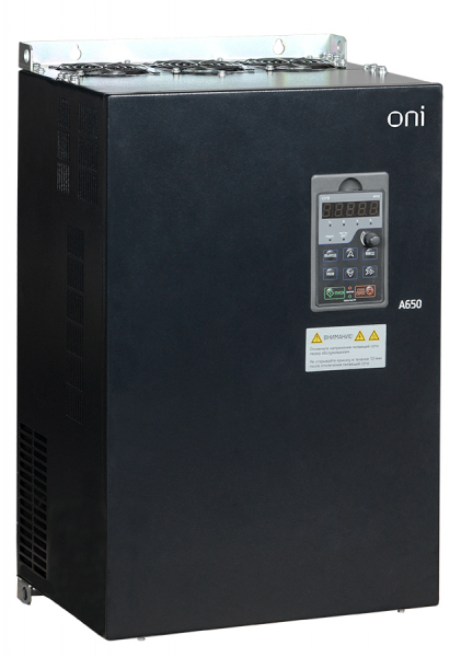 Частотный преобразователь A650 380В 3Ф 22kW 45А ONI