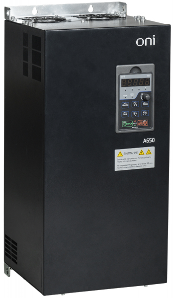 Преобразователь частоты A650 380В 3Ф 75kW 150А ONI