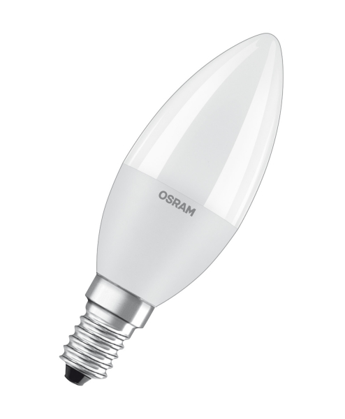 Светодиодная лампа OSRAM С37 5Вт 2700К 230Вт E14