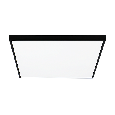 Светильник светодиодный ДВО PPL 588/G OPAL 40Вт 4000К IP40 588х588х25мм BLACK Грильято Pro Jazzway 5062023