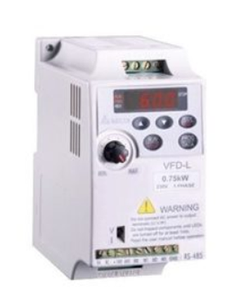 Преобразователь частоты Delta VFD002L21A (0,2кВт, 220В)