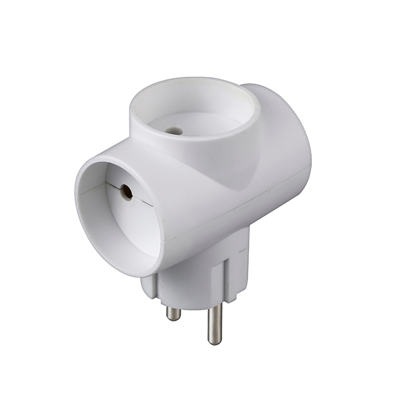 Разветвитель 3гн. Т-образный б/з 250В 2200Вт