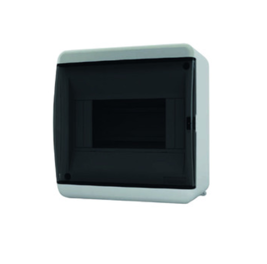 Бокс навесной ЩРН-П-06  IP41 прозр. черная дверца OptiBox P-UNK-1-06-IP41  КЭАЗ 279160