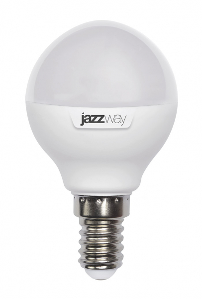 Светодиодная лампа &quot;шарик&quot; Jazzway G45  7Вт 230В 4000K E14