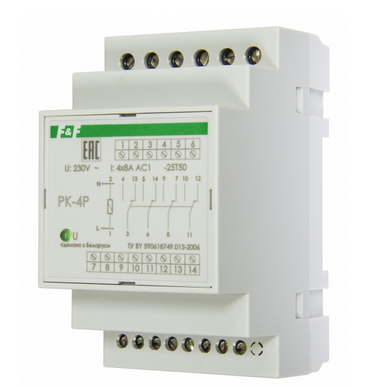 Реле промежуточное PK-4P/220  F&F EA06.001.026